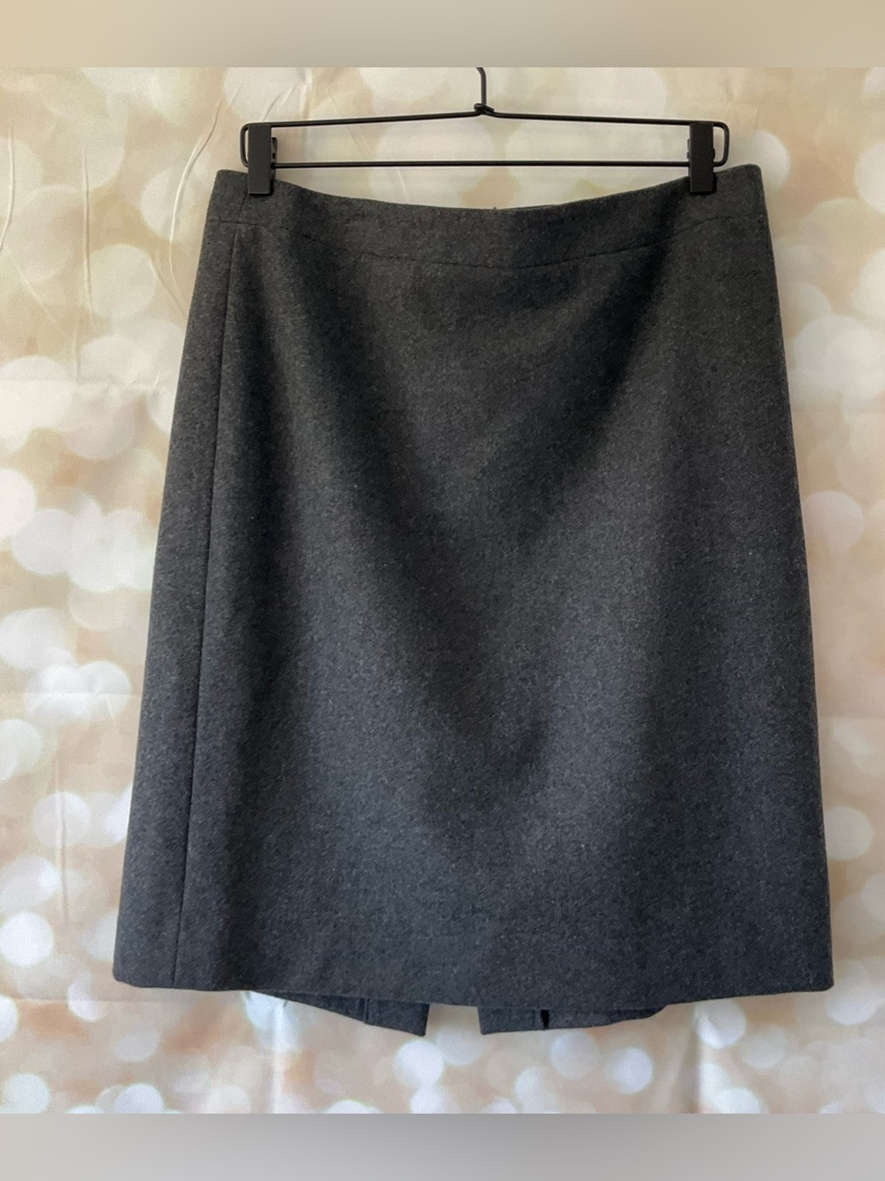 J.Crew Factory Gray Wool Pencil Skirt